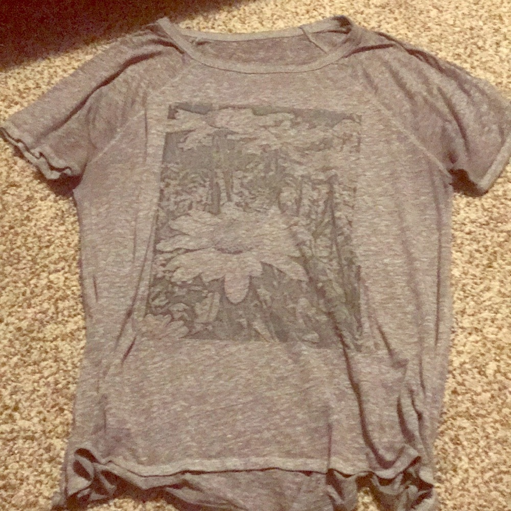 Americ eagle sunflower shirt L